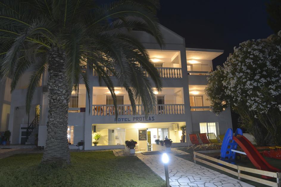 Ormos Prinou  Hotel Proteas מראה חיצוני תמונה